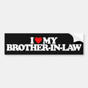 IK HOOR VAN MIJN BROEDERIN-WET BUMPERSTICKER