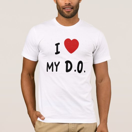 IK HOOR VAN MIJN D.O. T-SHIRT (Voorkant)