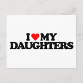 IK HOOR VAN MIJN DOCHTERS BRIEFKAART (Voorkant)