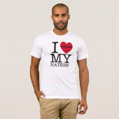 IK HOOR VAN MIJN HATERS Luke 6:27 T-shirt (Voorkant volledig)