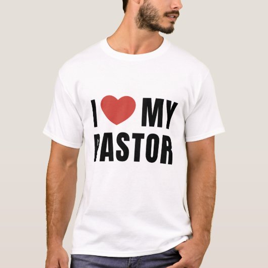 IK HOOR VAN MIJN PASTOR T-SHIRT (Voorkant)