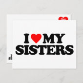 IK HOOR VAN MIJN SISTERS BRIEFKAART (Voorkant / Achterkant)