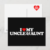 IK HOOR VAN MIJN UNCLE EN BEDRAG BRIEFKAART (Voorkant / Achterkant)