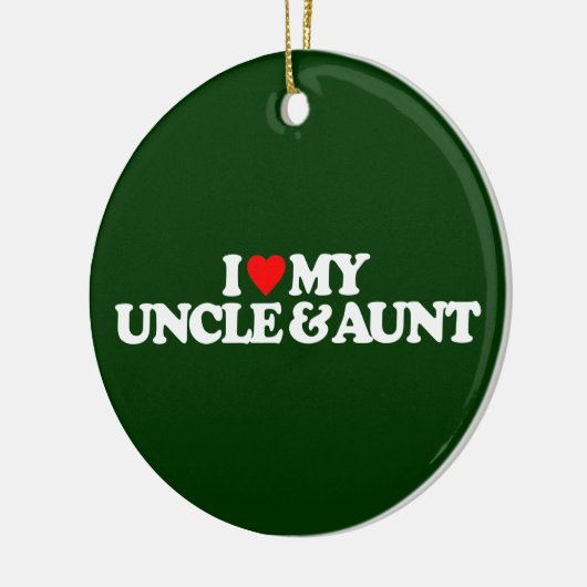 IK HOOR VAN MIJN UNCLE EN BEDRAG KERAMISCH ORNAMENT (Links)