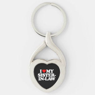 IK HOOR VAN MIJN ZISTER-IN-WET SLEUTELHANGER