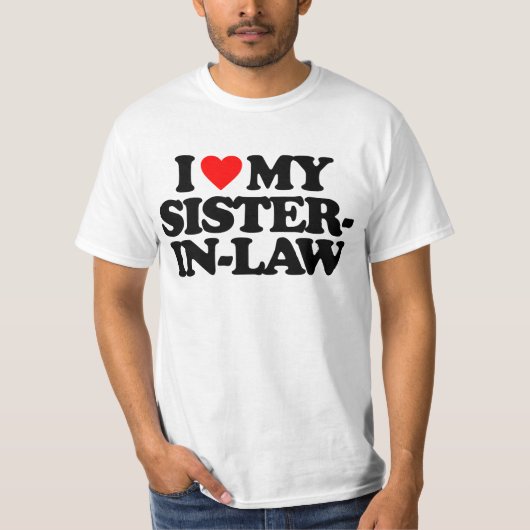 IK HOOR VAN MIJN ZISTER-IN-WET T-SHIRT (Voorkant)