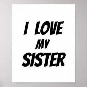 IK HOOR VAN MIJN ZISTER POSTER