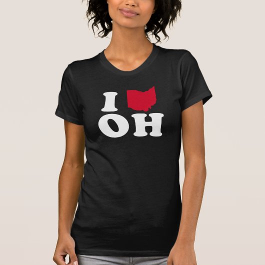 IK HOOR VAN OHIO - CLASSIC - Map Design -.png T-shirt (Voorkant)