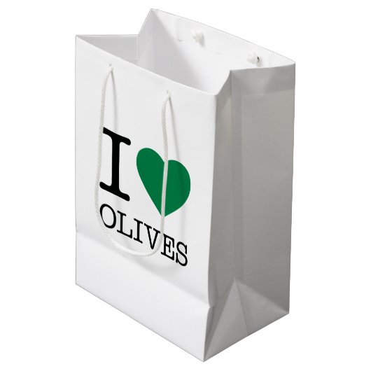 IK HOOR VAN OLIJVEN MEDIUM CADEAUZAKJE (Voorkant Gekanteld)
