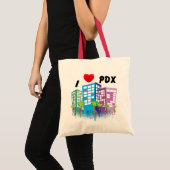 IK HOOR VAN PDX-Canvas tas (Voorkant (product))
