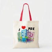IK HOOR VAN PDX-Canvas tas (Voorkant)