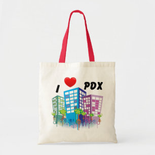 IK HOOR VAN PDX-Canvas tas