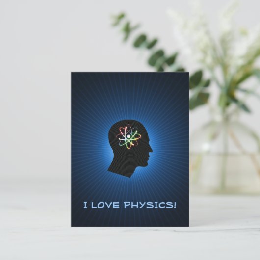 IK HOOR VAN PHYSICS - Briefkaart VAN GREetings (Staand voorkant)