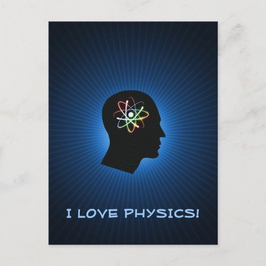 IK HOOR VAN PHYSICS - Briefkaart VAN GREetings (Voorkant)