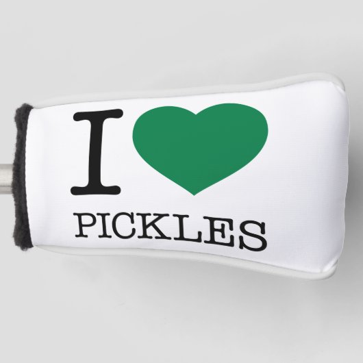 IK HOOR VAN PICKLES GOLFHEADCOVER (Voorkant)