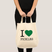IK HOOR VAN PICKLES TOTE BAG (Voorkant (product))