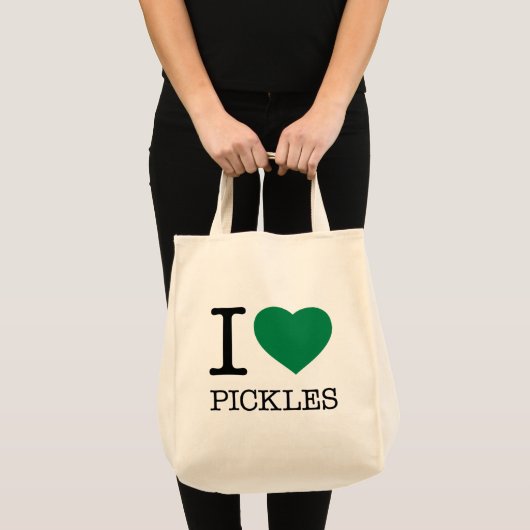 IK HOOR VAN PICKLES TOTE BAG (Voorkant (product))