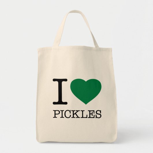 IK HOOR VAN PICKLES TOTE BAG (Voorkant)