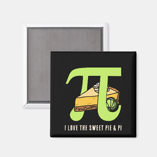 IK HOOR VAN PIE EN PI Day Magneet (Voorkant / Achterkant)