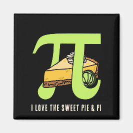 IK HOOR VAN PIE EN PI Day Magneet