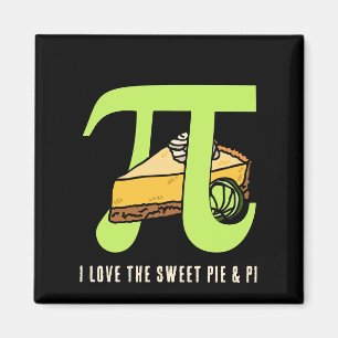 IK HOOR VAN PIE EN PI Day Magneet