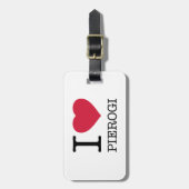 IK HOOR VAN PIEROGI BAGAGELABEL (Voorkant verticaal)