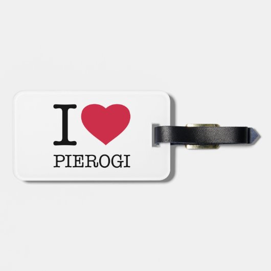 IK HOOR VAN PIEROGI BAGAGELABEL (Achterkant horizontaal)