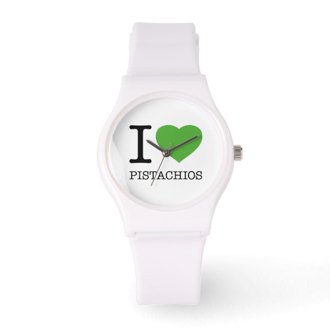 IK HOOR VAN PISTACHIOS HORLOGE (Voorkant)