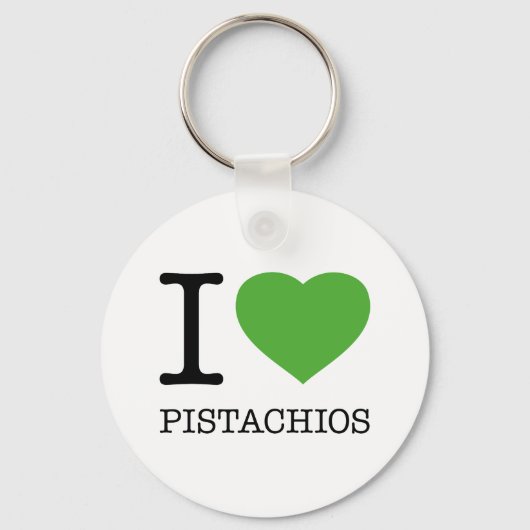 IK HOOR VAN PISTACHIOS SLEUTELHANGER (Voorkant)