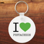 IK HOOR VAN PISTACHIOS SLEUTELHANGER (Voorkant)