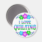 IK HOOR VAN QUILTING MAGNEET (Voorkant / Achterkant)