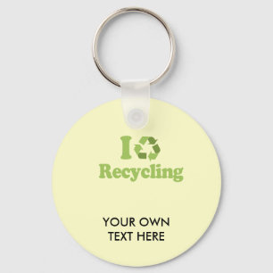 IK HOOR VAN RECYCLING SLEUTELHANGER