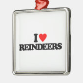 IK HOOR VAN REINDEERS METALEN ORNAMENT (Links)