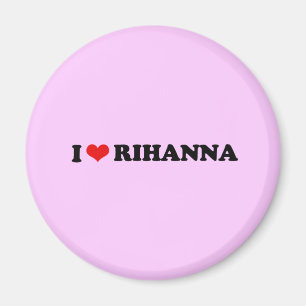 IK HOOR VAN RIHANNA / I HEART RIHANNA MAGNEET