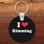 IK HOOR VAN RIMMING - .png Sleutelhanger (Voorkant)