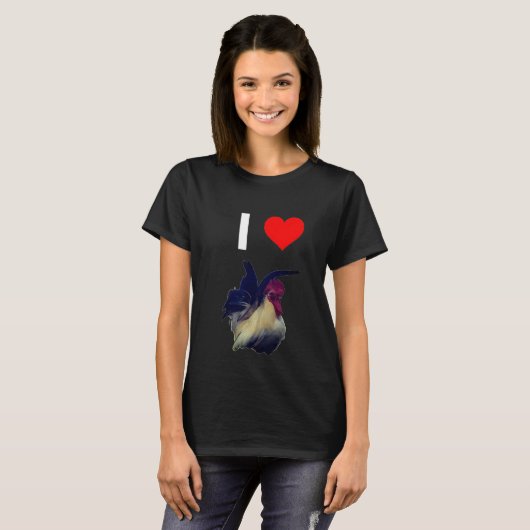 IK HOOR VAN ROOSTER T-shirt (Voorkant volledig)
