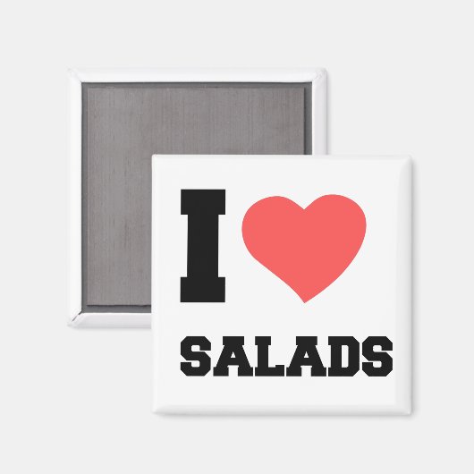 IK HOOR VAN SALADS MAGNEET (Voorkant / Achterkant)