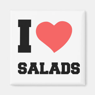 IK HOOR VAN SALADS MAGNEET