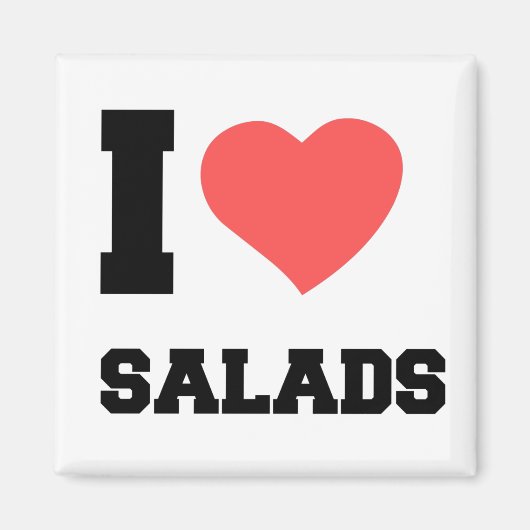 IK HOOR VAN SALADS MAGNEET (Voorkant)
