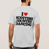 IK HOOR VAN SCOTTISH LAND DANCING T-SHIRT (Achterkant)