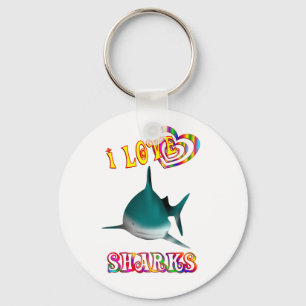 IK HOOR VAN SHARKS SLEUTELHANGER