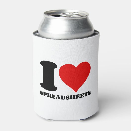 IK HOOR VAN SPREADSHEETS BLIKJESKOELER (Blikje Voorkant)