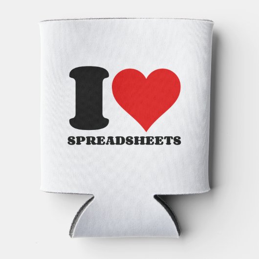 IK HOOR VAN SPREADSHEETS BLIKJESKOELER (Voorkant)