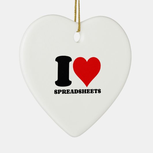 IK HOOR VAN SPREADSHEETS KERAMISCH ORNAMENT (Rechts)