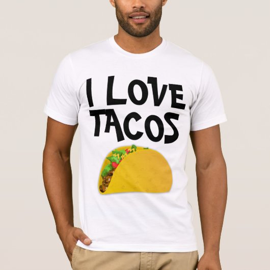 IK HOOR VAN TACOS T-shirts (Voorkant)