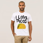 IK HOOR VAN TACOS T-shirts (Voorkant volledig)