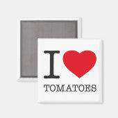 IK HOOR VAN TOMATEN MAGNEET (Voorkant / Achterkant)
