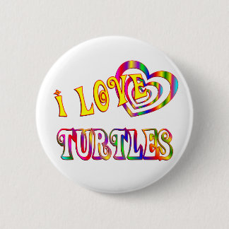 IK HOOR VAN TURTLS RONDE BUTTON 5,7 CM