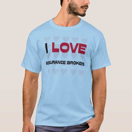 IK HOOR VAN VERZEKERINGSBROKERS T-SHIRT (Voorkant)