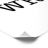 IK HOOR VAN VERZWAKING PERFECT POSTER (Hoek)